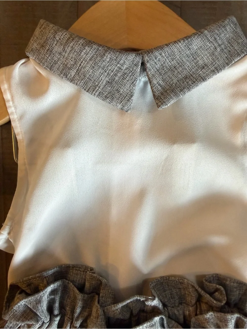 Girls Gray Grey Shorts Set